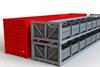 Macgregor’s new 40ft flat rack loose lashings storage system