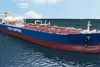 The first dual-fuel VLCC will feature 2 x 3500cbm Type C tanks. (Copyright: DSIC)