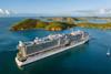 A Carnival cruise ship