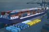 Modular 1,000 teu feeder concept 'Electric Blue' offers Rolls-Royce's vision of a low-cost, future proof solution for owners