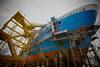 ‘Investigator’ taking shape at Sembawang Shipyard