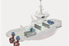 Rendering of battery systems for Svitzer tugs supplied by KM