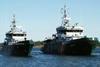 Finnish border patrol vessels