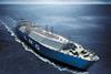 GTT membrane technology, as used in the ship impression above, has been ordered for nine ice-class LNG carriers