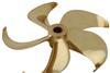Five-bladed Kappel tip fin design FP propeller – the Kappel propellers will cover a power range of 4MW to 40MW, enabling their application to MAN B&W low-speed engines up to the G80ME-C9 series