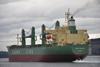 The ‘Sanko Mercury’ took Liberia over the 100 million ton mark