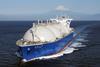The newly delivered LNG carrier Taitar No.2