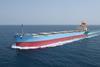 'Hokulink' coal carrier at sea