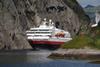 MS Nordnorge is one of at least six Hurtigruten ships to be converted to run on battery-LNG-biogas hybrid propulsion Photo: ULF HANSSON/Hurtigruten