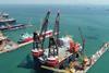 Sleipnir, the world’s largest and strongest semi-submersible crane vessel built by Sembcorp Marine.