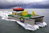 Damen’s Twin Axe-bow catamaran for wind farm service operations