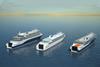 Three very dissimilar IMC ferries, however all based on one parametric design model. Freedom of choice includes fuel options such as LNG, to comply with future emission rules