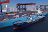 Artist impression of LNG bunkering (TGE)