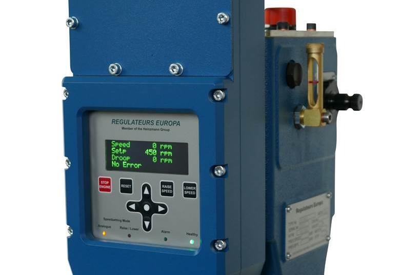 New Regulateurs Europa electrohydraulic engine governor News Motorship