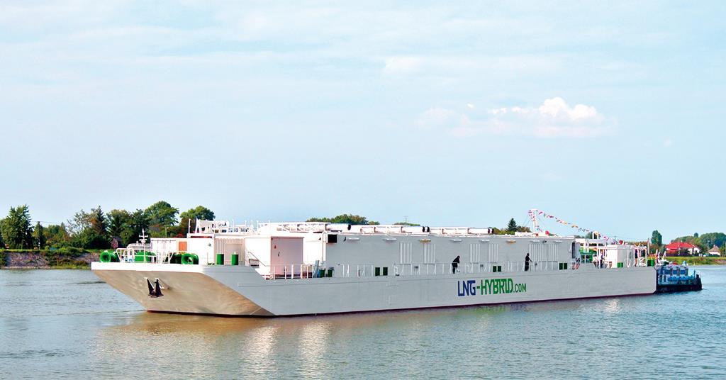 Hamburg s Hybrid Barge News Motorship