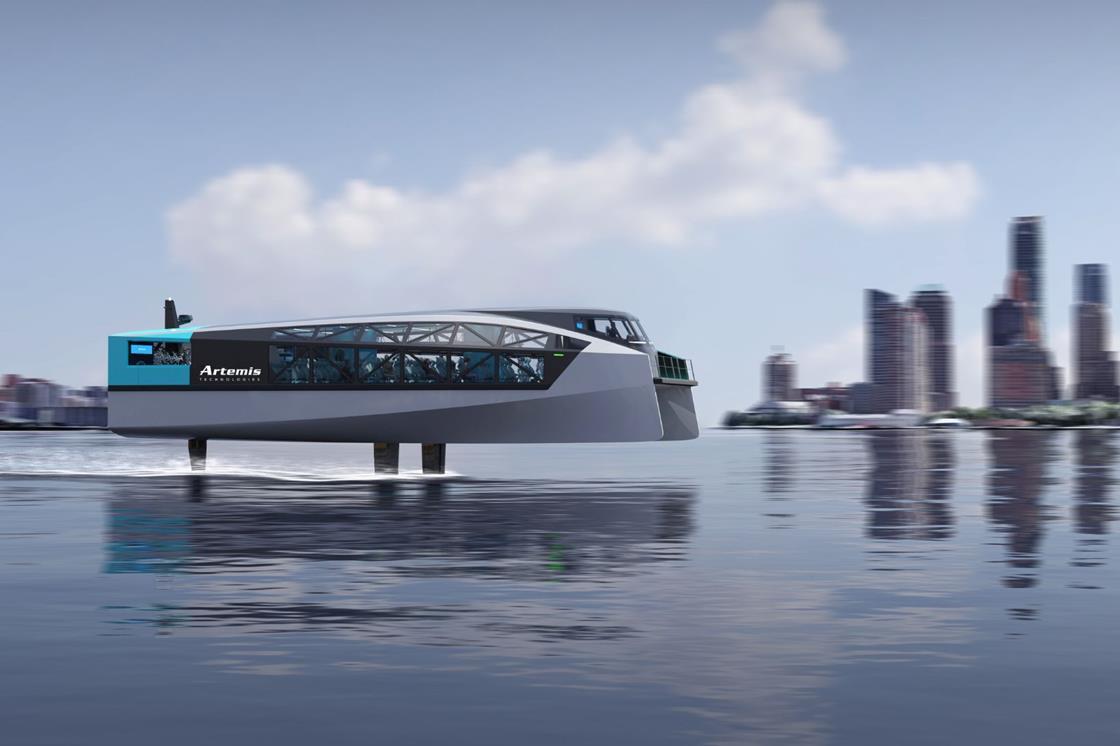 Fully electric passenger ferry design unveiled News Motorship