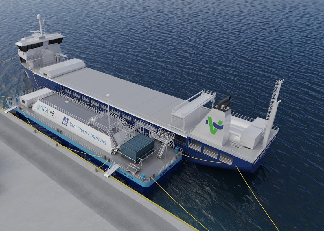 Yara targets commercial green NH3 bunkering in Scandinavia by 2024