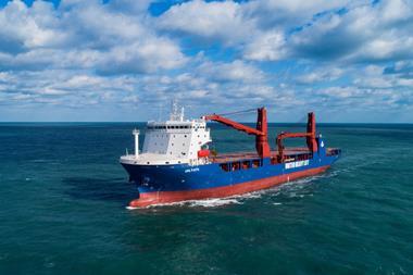 UHL Faith on trials off the Chinese coast. (credit: UHL).