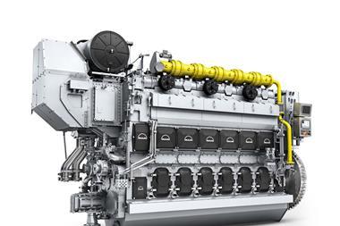 The MAN 35/44DF engine