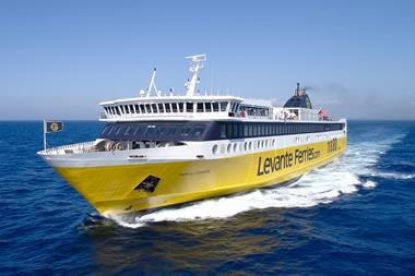 The Fior Di Levante on the water