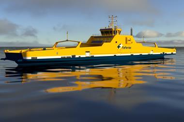 FinFerries’ hybrid-electric ferry Altera features high-efficiency azimuth thrusters.