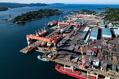 Oshima Shipbuilding will collaborate with Sumitomo Corp and other stakeholders on the development and launch of an 80,000dwt dual-fuel bulker capable of operating on ammonia by 2025.