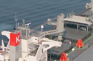 K-Line reported a first successful trial of an onboard CCS system in October 2021.