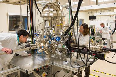 The Electrochemical Discovery Laboratory at Argonne National Laboratory. (credit: ANL)