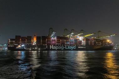 Afif container ship