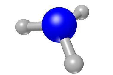 Ammonia molecule. Image: Colin Behrens
