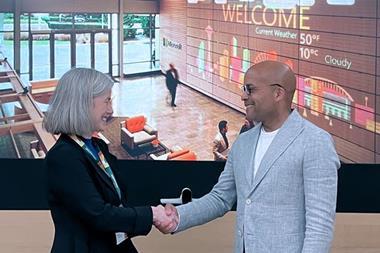 The agreement was signed by Aker Carbon Capture CEO, Valborg Lundegaard and CVP of Energy Industry at Microsoft, Darryl Willis.