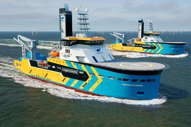 Windcat has ordered a series of hydrogen-powered CSOVs from Damen Shipyards. The vessels will be powered by CMB.TECH's dual-fuel hydrogen-diesel engines.