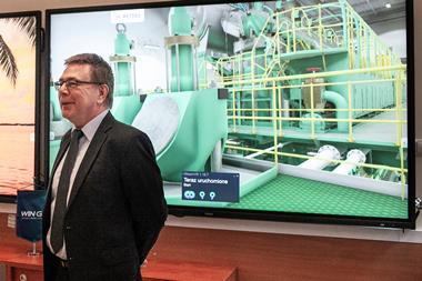 A new low-speed engine training centre at MUS features a WinGD engine room simulator.