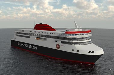 The new IOMSP ferry, the Manxman, will operate with a comprehensive range of Wärtsilä solutions. (© IOMSP & Houlder)