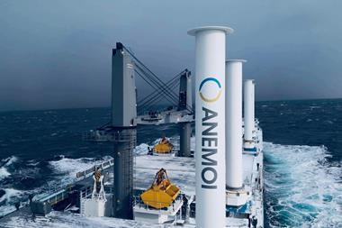 Anemoi Rotor Sails MV Afros