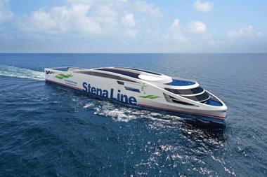 The 200-metre long Ro-Pax vessels will be the first of their size to operate on battery power alone. (credit: Stena Line)