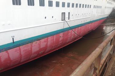 Low-friction self-polishing antifouling paints have excellent performance after years of service (Credit: Nippon Paint Marine)