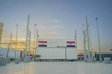 Egypt is the site of Africa’s first green hydrogen plant