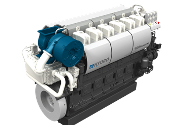 BeHydro's hydrogen-capable, dual-fuel prime mover (credit: BeHydro)