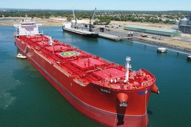 The MV Baru, KCC's newest combination carrier