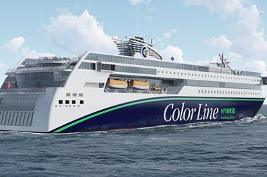 Four Bergen 33:45 engines will power the diesel-electric Color Hybrid ferry, the biggest hybrid ferry to be built so far