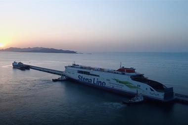 The 239m-long Stena Estelle is the first of two extended E-Flexer vessels to be delivered from CMI Jinling.