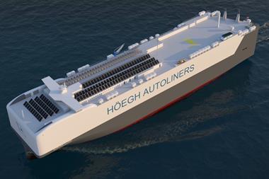 Höegh Autoliners has entered into a contract with China Merchants Heavy Industry for four multi-fuel Aurora class pure car and truck carriers (PCTCs)