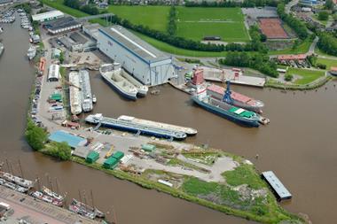 The two 6,080dwt nThe two 6,080dwt newbuildings will be delivered from Bijlsma Shipyard at Lemmer in the Netherlands (pictured) between Q4 2021 and Q1 2022. (credit: Bijlsma Shipyard)ewbuildings will be delivered from Bijlsma Shipyard at Lemmer ...