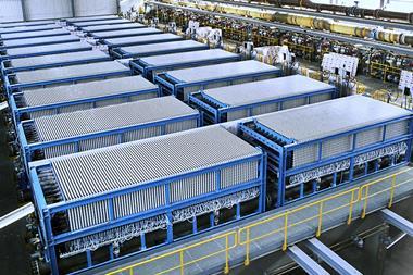 The analysis highlighted the need for more electrolysis plants, such as Air Products' installation for thyssenkrupp (pictured), to create hydrogen as feedstock for Power-to-X fuels