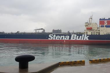 Stena Convoy, delivered by prolific medium-range tanker builder Hyundai Mipo Dockyard.