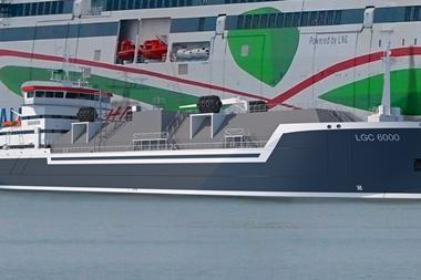 The LGC 6000 LNG class vessel aims to accelerate the wider adoption of LNG Photo: Damen
