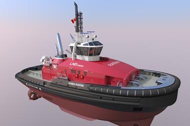 Each of the two HaiSea RAstar tugs will feature two RudderPropellers and one TransverseThruster. (credit: Schottel)
