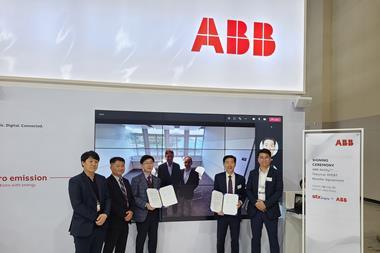 ABB Turbocharging and STX Engine signing ceremony at Kormarine 2021