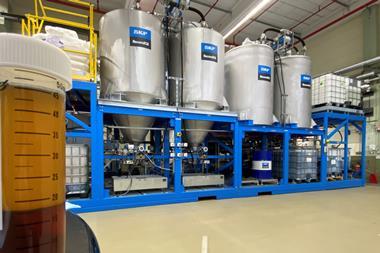 SKF identified the regeneration of hydraulic fluids used in pipelay vessels as among potential applications of DST technology in the offshore industry.